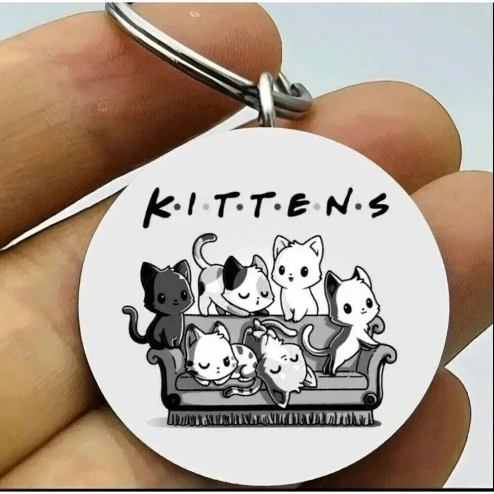 Kitten Kitty Cat Hot Funny Keychain